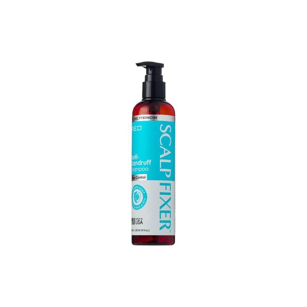 Amazon.com : Red by Kiss Scalp Fixer Anti-Dandruff Shampoo with 1