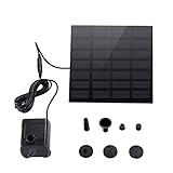 Water Pumps, Parts & Accessories With 6 Nozzles, Solar Pump For Poultry Baths,...