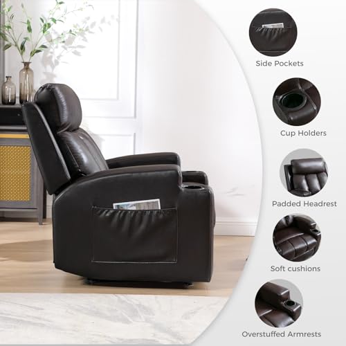 CANMOV Manual Recliner with Massage