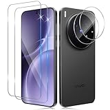 Funrae 2 Piezas Protector de Pantalla para VIVO X300 Pro con 2 Piezas Protector de Lente de Cámara, 0.33MM HD 9H Ultra Resistente Cristal Templado Vidrio Templado Funrae 2 Piezas Protector de Pantalla para VIVO X300 Pro con 2 Piezas Protector de Lente de Cámara, 0.33MM HD 9H Ultra Resistente Cristal Templado Vidrio Templado