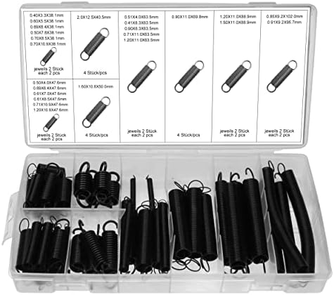 432-teiliges Druckfedern Set - 25 Größen Edelstahl Federn Für Reparaturen