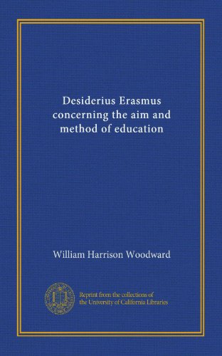Desiderius Erasmus concerning the aim and metho... B0062WRNGE Book Cover