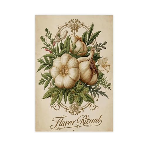 Poster vintage sur toile 61x91,4 cm, l'idée cadeau idéale pour embellir une chambre