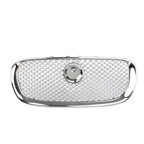 Grille calandre avant de voiture argent chrome supérieure pour Jaguar XF 2008 2009 2010 2011