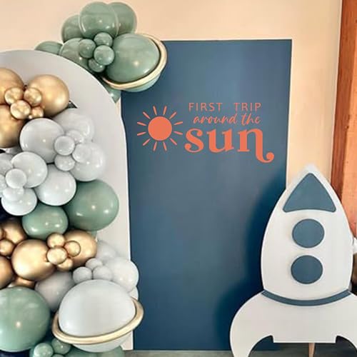 Vinilo Decorativo de Fiesta Temática Primer Año Sol miniatura 4