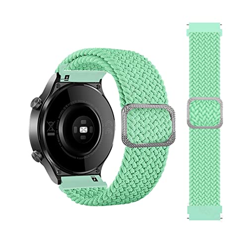 Bracelet 22mm Garmin nylon tressé CZKE ultra léger et lavable