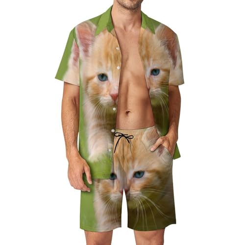 Ensemble de Plage Petit Chat Mignon pour Vos Vacances d'Été S