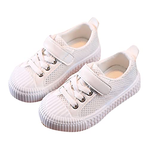 Little Boys Girls Lightweight Sports Shoes Mesh Breathable Flat Household Casual Slip On Canvas Shoes for Kids
