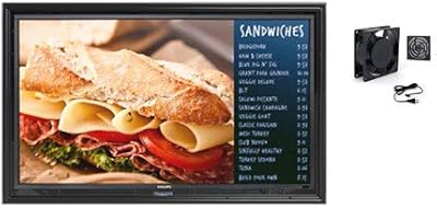 The Display Shield 30-32" Anti-Glare Outdoor Horizontal Display Enclosure with Fan, (2nd Generation), Fits 30-32" Television