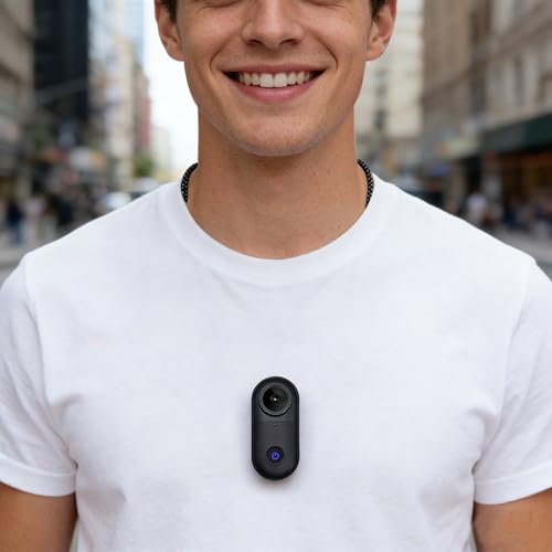 Yehtreh 2,7K Bodycam körperkamera,Action Cam Magnetanhänger,35g Graphit – Ansicht 2