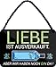 Produktbild schilderkreis24  Blechschild Lustiger Gin Tonic Spruch Liebe ist ausverkauft  Gin da Deko Hängeschild Bar Küche Pub Theke Geschenkidee Cocktail Longdrink Spirituosen Trinker 18x12 cm