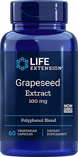 Life Extension Grapeseed Extract 100 Mg, 60 Count