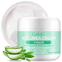 Crème à l'urée avec des ingrédients naturels : notre crème à l'urée contient 40 % d'urée, qui se combine avec d'autres ingrédients efficaces. Aloe Vera, huile de jojoba et extrait de feuille d'arbre à thé efficacement pour traiter efficacement la pea...