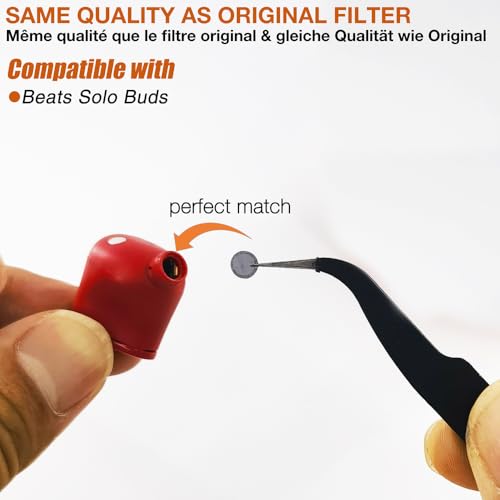 Filtre anti-poussière Beats Solo Buds grille bouchée solution audio