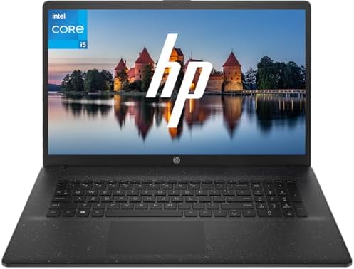HP Business Laptop Computer, 17.3" HD+ LED Laptop, Intel Core i5-1334U 10-Core Processor, Windows 11 Home Laptop 16GB RAM 1TB SSD, Numeric Keypad, Camera Privacy Shutter, Jet Black