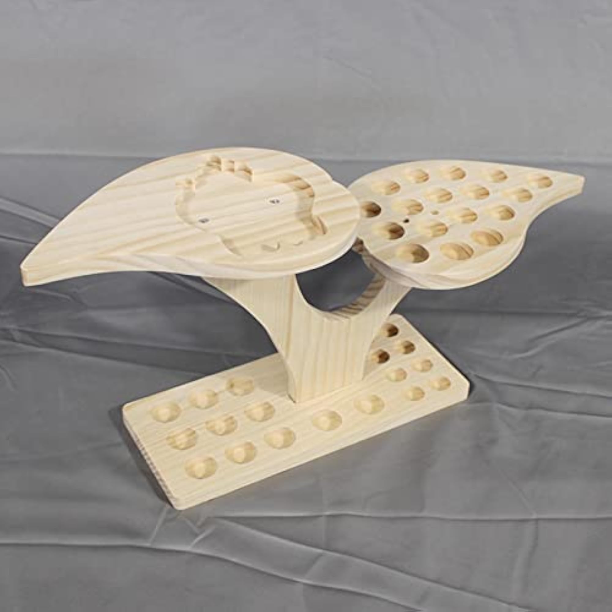 JAZZY PEARLS 36 Slots Wooden Essential Oils Stand