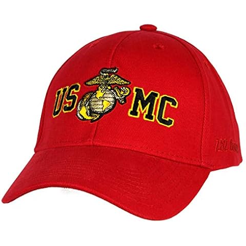 7.62 Design USMC EGA Baseball Cap Red Cover
