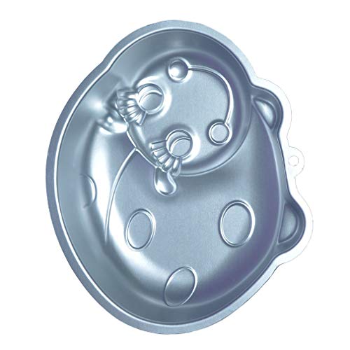 Image of Ulalaza 3D Ladybug Baking Pan Aluminum Cake Mold DIY Birthday Cake Mould Kitchen Supplies