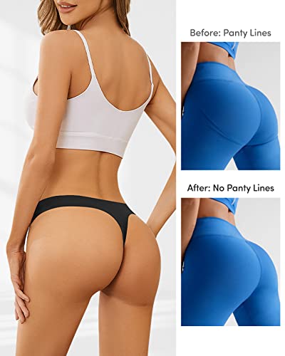 Domee-Tangas-sin-Costuras-Ropa-Interior-Invisible-Bragas-Mujer-Pack-de-6