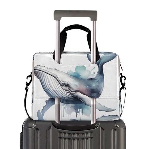Maletín para portátil Watercolor Whale ALAZA 13-15.6'' miniatura 3