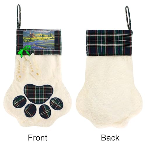 Calcetín de Navidad personalizado ideal para decoración 4