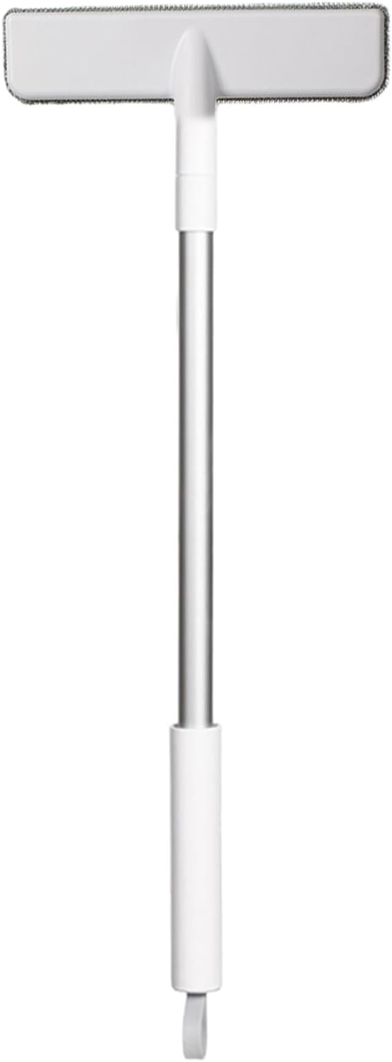 Szczotka do okien | Ergonomiczny, zdejmowany długi uchwyt | Szczotka do czyszczenia kurzu do drzwi, do wnętrz patio, salonu, sypialni, gospodarstw domowych, komercyjnych