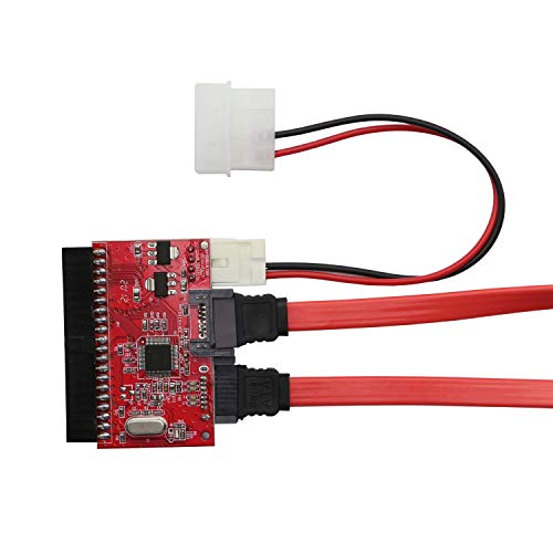 IDE to SATA Adapter, YAODHAOD Bidirectional Conversion SATA to IDE/IDE to SATA Interaction Converter Adapter Card for Driver 、Host、 Hard - Thumbnail 2