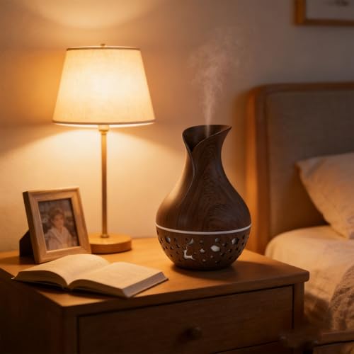 Humidificador portátil mini con difusor y luz LED miniatura 5
