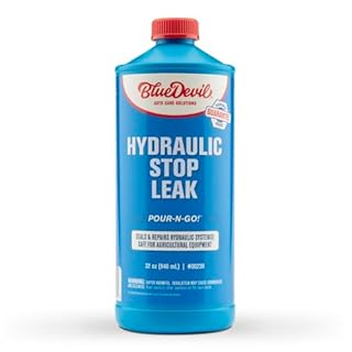 BlueDevil Products Hydraulic Stop Leak – 32 oz | Restores Seals & Stops Leaks in Hydraulic Systems | Safe for Pumps, Cylinders & Valves