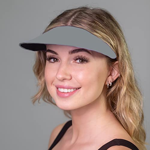 Image of No Headache Sun Visor for Women | Stylish, Lightweight Golf & Tennis Hat | UV Protection for Outdoor Sports & Travel