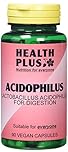 Health Plus Acidophilus Probiotic : Digestive Health Supplement : 90 Gelatin Free Capsules, in planet friendly 99% recycled pot