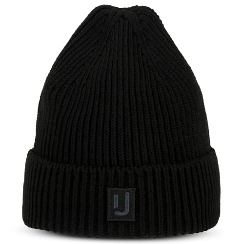 Johnny Urban Beanie Herren Damen Schwarz - Billie - Unisex Mütze für Herbst Winter - Warm & Weiche Wintermütze - Haube für Jungen Mädchen