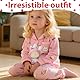 MDFULXG 1 StüCk Kleidung FüR Original, 17cm Plush Pullover Hoodie Bekleidung Diy Kinder Geschenke, Rosa Pullover-Trägerhosen-Set mit Schmuckschleifen