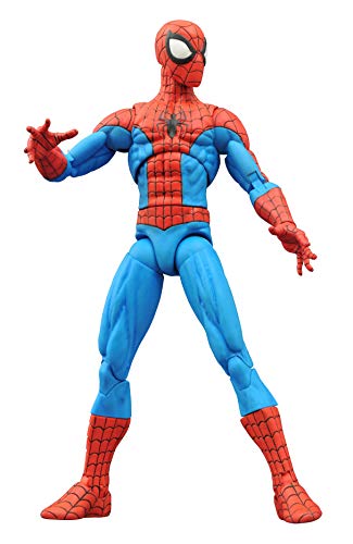DIAMOND SELECT TOYS Marvel Select: Spectacular Spider-Man Action Figure, Multicolor