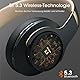 DOQAUS Bluetooth Kopfhörer Over Ear, Bis zu 90 Std Kabellose Kopfhörer mit 3 EQ-Modi, HiFi Stereo Faltbare Headset mit Mikrofon, weiche Ohrpolster für Reisen/Büro/Handy/PC/Laptops (Asphaltgrau)