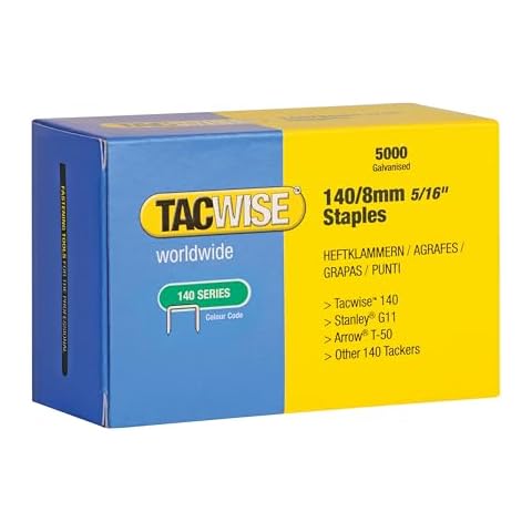 Tacwise Heavy Duty Galvanised Staples Pack Cover