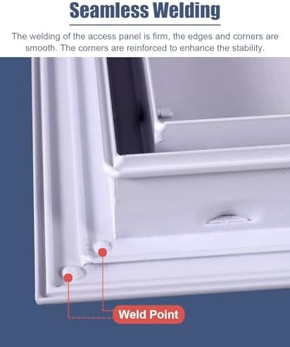 Waterproof Metal Drywall Access Panel - Easy Open Inspection Door for Shower, Attic & Home Use (18x32in / 45.7x81.3cm) - Ideal Ceiling Hatch for Residential Spaces