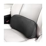 Zpana Car Lumbar Support Pillow, Memory Foam Vehicle Seat Lower Back Support Cushion for Back Pain Relief & Sciatica, Comfortable Auto Driver Seat Pad, Universal for Vehicles (Black)