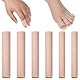 Giantree 6 Stück Silikon Zehenschutz, 3 Größen Schneidbar Zehenschutz, Toe Cushion Tube Gel Fingerschutz Schlauchbandage Druckschutz für Kissen Mais Blasen Schwielen Zehen und Finger (S+M+L)