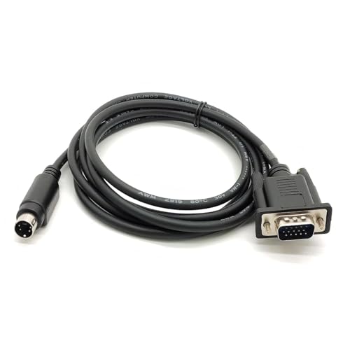 KJCPZYPP VGA - �~�jDIN 4�s�� S�r�f�I�^�[�~�i�� �r�f�I�M���ϊ��P�[�u���A�~�jDIN�I�X-VGA 15�s���I�X�P�[�u�� �J�����A�e���r�A�R���s���[�^�[�ADVD�AHDVD�Ԃ̑��ݐڑ��p (1.5���[�g��)