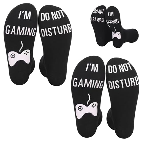 ZGDEIWGF 2 Pares De Calcetines Para Juegos, Novedosos y