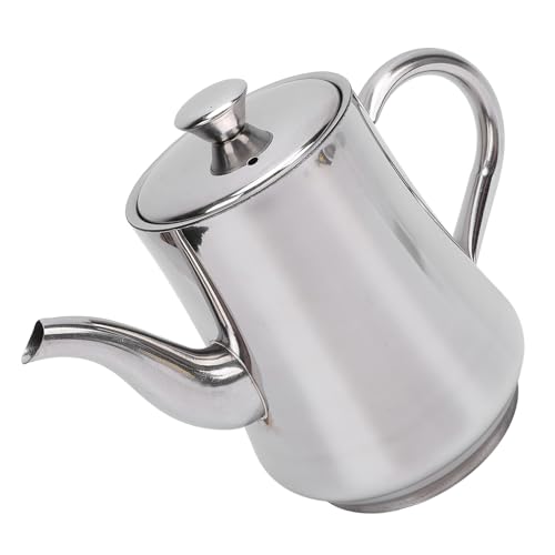 Wakects Contenedor de Grasa de Tocino de Acero Inoxidable, Aceite de Colador Puede Hacer Polvo a Prueba de Polvo para Cocinar Cocina Freír Grasa con Almacenamiento Puede Dispensador de (32 onzas)