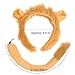 Jeffan Lion Ears Headband with Tail, Lion Costume Headband, Lion Costume Adult for Halloween Party Cosplay Cute Fashion Hairband