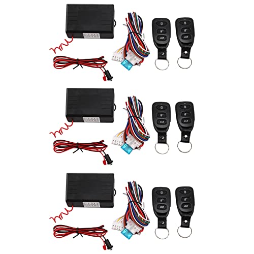 Serrure de porte sans clé pour voiture système universel 3X pour moderniser le verrouillage central