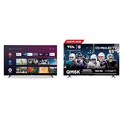 Catálogo de marca ghia tv disponible en línea para comprar. 41 GHIA Smart TV 32' G32ATV22 Android FHD + TCL Smart TV 85' QM6K QLED MiniLED 4K 288Hz