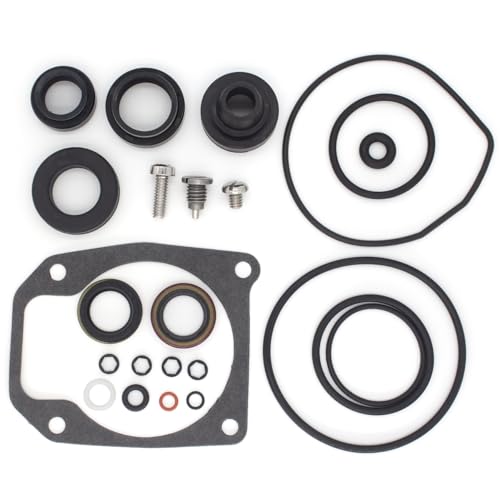 Image of 433550 Marine Gearcase Lower Unit Seal Kit for Johnson Evinrude 40 48 50 HP Outboard Boat Motors replaces 777551 Sierra 18-2694