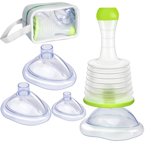 Image of Choking Rescue Device,Anti Choking Device for Adults & Kids - First Aid Choking Rescue Device, Lifesaving Airway Suction Tool for Choking Emergency, Home & Travel Essential