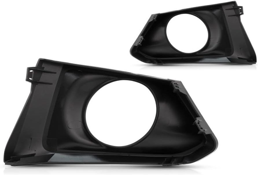 For Nissan Altima Fog Light Bezel 2019 2020 2021 Pair Driver and Passenger Side w/Hole Replacement For NI1038158, NI1039158 | 62257-6CA0B, 62256-6CA0B