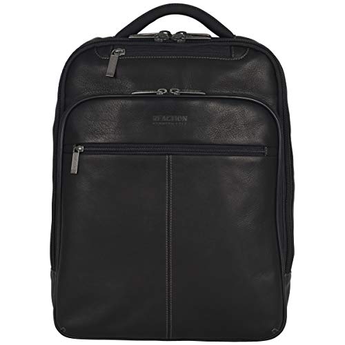 Kenneth Cole Reaction Manhattan Colombian Leather Slim 16" L...
