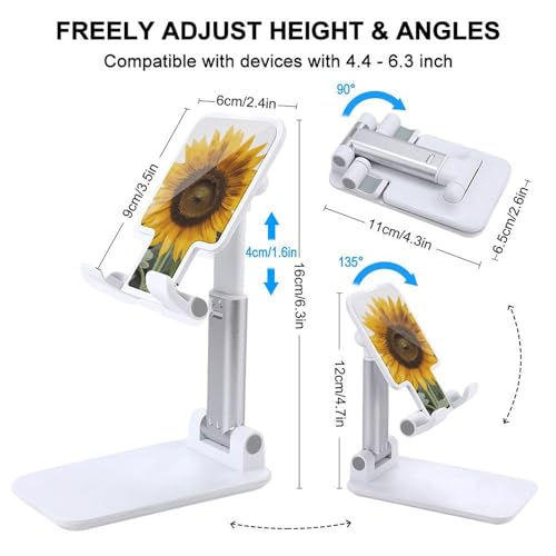 Support de téléphone portable pliable tournesol réglable pour iPhone - 2